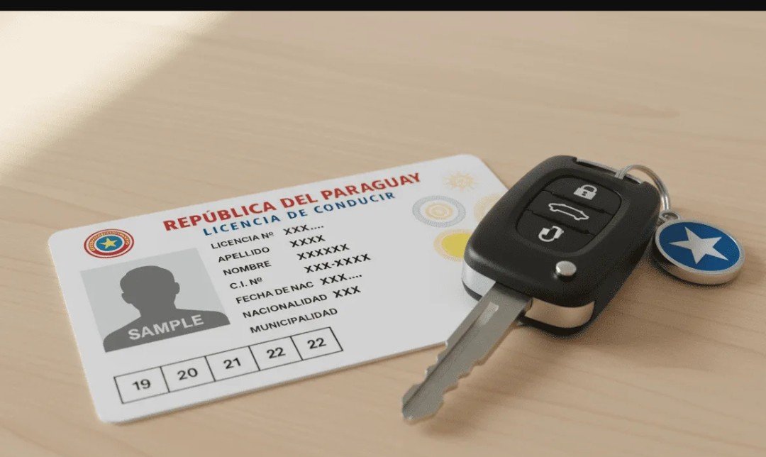 foto registro de conducir