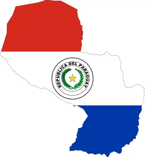 foto mapa paraguay